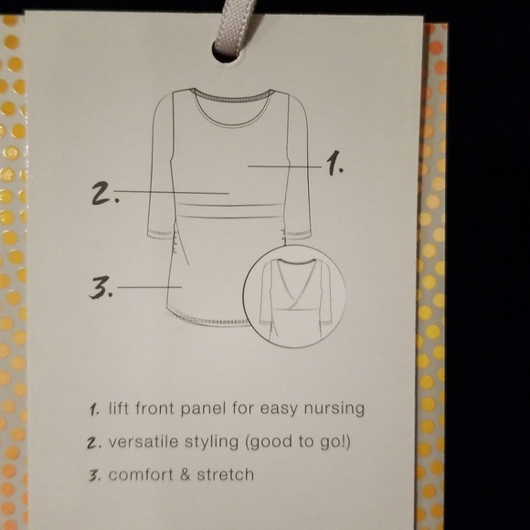 ***Sold Host Pick! NWT Nursing shirt - Picture 4 of 6
